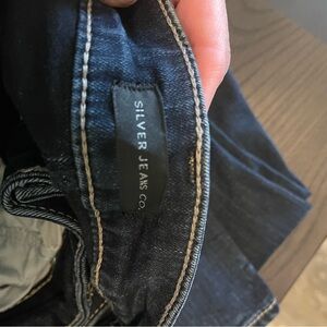 Silver Jeans Dark Indigo Denim